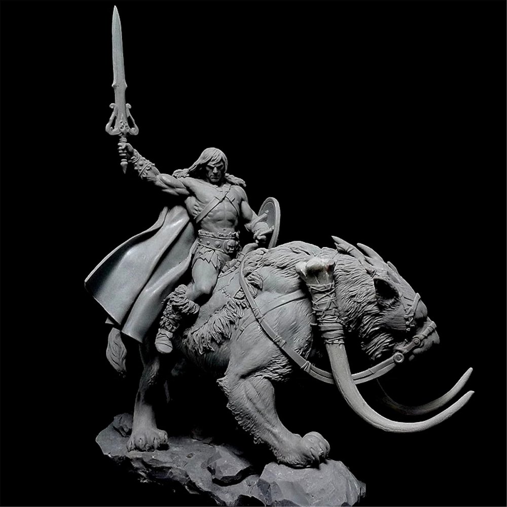 TRUEGRIS 1/24 Ancient Warrior Resin Model Kit Unpainted and Unassembled Resin Model Kit //J4v3X12