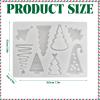 Christmas Tree Candle Molds, Tree Shape Silicone Mold for Scented Candle Making, DIY Xmas Gift Aromatherapy Wax Plaster Polymer Clay for Home Party Decoration (E) view 2
