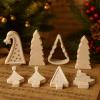 Christmas Tree Candle Molds, Tree Shape Silicone Mold for Scented Candle Making, DIY Xmas Gift Aromatherapy Wax Plaster Polymer Clay for Home Party Decoration (E) view 4