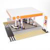 1:64 Shell Gas Station Diorama Model, Realistic Miniature Fuel Station Scene with LED Lighting, Compatible with 1:64 Diecast Cars, DIY Miniature for Adults(Cars & Figures not Included) view 3