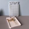 LAISANIM Deer Antler Tray Mold, Silicone Resin Mold for Serving Trays Jewelry Dishes, Flexible Reusable Craft with Unique Design for Resin Casting, DIY Crafts, Christmas Gifts view 3