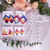 12pcs Pop Style Minimalism Clay Cutters | Boho Clay Cutters | Clay Earring Cutters | Jewelry Making Kits view 2