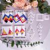 12pcs Pop Style Minimalism Clay Cutters | Boho Clay Cutters | Clay Earring Cutters | Jewelry Making Kits view 4