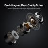 Fosi Audio IM4 Open-Back IEM Earphones, in Ear Monitor Wired Earbuds, 10mm Single Dynamic Driver, IEMs for Audiophiles, Gaming and Studio, 3.5mm 2-Pin 0.78mm Detachable Cables, N52 Dual Magnets view 2