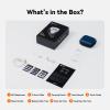 Fosi Audio IM4 Open-Back IEM Earphones, in Ear Monitor Wired Earbuds, 10mm Single Dynamic Driver, IEMs for Audiophiles, Gaming and Studio, 3.5mm 2-Pin 0.78mm Detachable Cables, N52 Dual Magnets view 4
