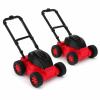 jojofuny 2pcs Lawn Mower Toy - Mini Garden 1:18 Scale Scene Landscape Decoration Collectible Display view 1