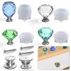 Uqezagpa Dresser Knob Resin Mold Handles Silicone Resin Casting Mold Drawer Kitchen Cabinet Door Hardware view 2