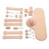 Embroidery Stand, Beechwood Embroidery Hoop Holder, 360 Degree Rotated Stitch Stand with Stable Base for DIY Sewing, Punch , and Crafting, Includes User Manual view 3