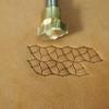 DandS ltd Leather Stamp Tool - Braided Texture Profesional Craft Tool for Leatherworking, Carving & Stamping Projects, Belts Wallets & DIY Projects Compatible with Mallet #618BB view 1