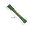 Floral Wire 50Pcs Floral Wire Paper Covered Artificial BranchesIron for DIY/Nylon Flower Accessory Green White and Coffee(Coffee,0.9mm) view 4