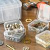 Cndiyald 30-Slot Bead Organizer Box, Clear Plastic Storage Container with Secure Lids for Jewelry Making, Sewing, Craft Beads & Small Drawing Supplies view 4