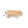 Lurrose 2pcs Rectangular Wooden Soap Mold Box Lidless Frame for Handmade Soap Making DIY Craft Wood Loaf Molds Suitable for Beginners and Experienced Makers view 2