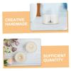 PRETYZOOM Transparent Candle Making Kit with Wicks Round Holders and Reusable Molds for DIY Creative Projects Family Fun and Custom Scented Supplies view 3