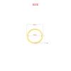 10pcs O Rings 5/4"(32mm) Welded Strong Metal Gold Multi-Purpose Heavy Duty Round Ring for Pet Collars Hardware Luggage Accessories Buckle Belts Strap Webbing Sewing DIY Craft view 3