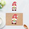 Christmas Patchwork Santa Claus Snowflakes Cup Die Cuts DIY Sewing Metal Cutting Dies for Handmade Card Making Stencils Festivals Scrapbooking Album Paper Craft Template view 4
