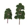 KiBcsLic 10pcs Model Trees 1:75 Ho Scale Layout view 3
