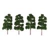 KiBcsLic 10pcs Model Trees 1:75 Ho Scale Layout view 4
