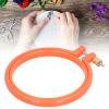 BAFOVY Cross Stitch Embroidery Circle Plastic Hoop Ring with Adjusting Screw for DIY Art Craft Sewing Beginners (4 Inch) view 4