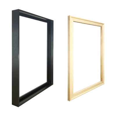 ECYC 15.75x15.75 inch Metal Canvas Floating Frame for 17.72x17.72 inch Canvas Painting, DIY Floater Frames with DIY Wood Frame, Picture Frames Art Painting Frame, 03