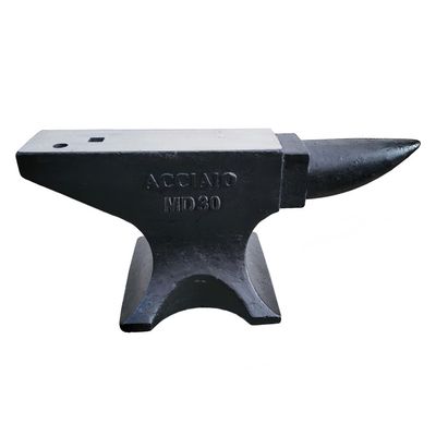 LuckyNoteSingle Horn Anvil 66Lbs Cast Steel Anvil Blacksmith for Sale Forge Tools and Equipment Anvil Rugged Round Horn Anvil Blacksmith Jewelers Metalsmith Blacksmith Tool