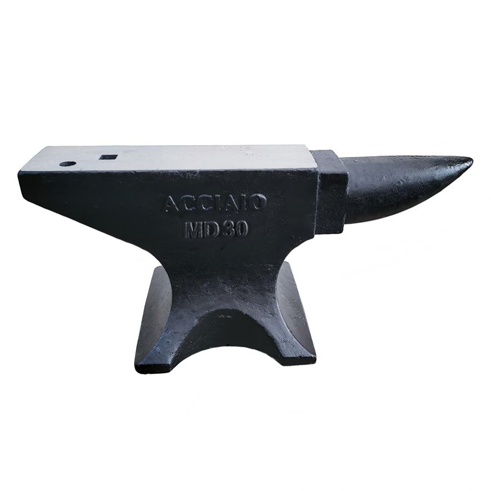 LuckyNoteSingle Horn Anvil 66Lbs Cast Steel Anvil Blacksmith for Sale Forge Tools and Equipment Anvil Rugged Round Horn Anvil Blacksmith Jewelers Metalsmith Blacksmith Tool