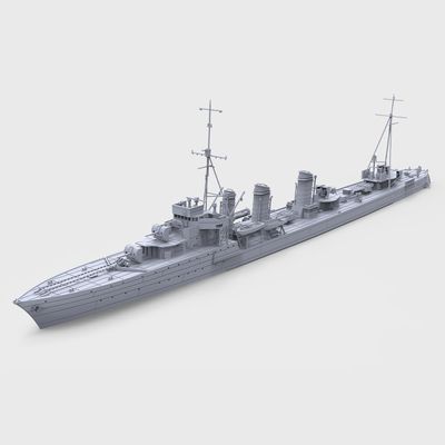 MRY-SFW 1/350 Jaguar-Class,French Destroyer Chacal, 1938 Model Kit