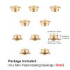 CYFUN DESIGN 200 Pcs Mini Metal Rotating Bearings for Card Making DIY Handmade Crafts Paper Cards Scrapbooking Crafting, 360Rotation Charm Bearing Spinner Art Tool Nail Rings Jewelry Rotating Tools view 4