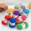 4 Pack Chunky Chenille Yarn for Crocheting, Baby Yarn for Crocheting Soft Blanket, 349.9 yds /14.1 oz Crochet Yarn, Bulky 5 Amigurumi Yarns, Fluffy Velvet Yarns for Knitting Crafts (4 Rust) view 4