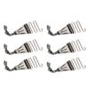 Cnamid5 30MM Steel Loop Folder Foot 1 Needle Lockstitch #134 Silver For Gemsy For JUKI For MITSUBISHI For Reliable For Rex Sewing Machine Part view 2