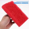 HOMOBABE 3pcs Wear Resistant Screen Printing Cleaner Brush Ink Remover Scrub Pad with Handle for Efficient Ink Cleaning Portable and Lightweight Screen Printing Accessories view 2