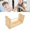 Yarn Holder, Wooden Horizontal Yarn Dispenser Stand Smooth Rotating Spindle Prevent Knotting for Knitting Crocheting Embroidery Sewing Crafts 24cm Spindle Length view 4