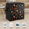Guitars Storage Bag,Large With Handle Quilt Organizer Portable Zipper Storage Bags Foldable Storages Containers for Wardrobe Clothes Blanket Bedding view 3