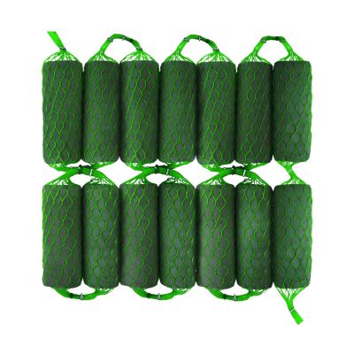 Floral Garland Sponge - 14X Flower Foam Blocks, Green Oasis Floral Brick Sponge, Wedding Decoration Holder | Moisture Retaining Flower Arrangement Foam for Birthday, Reception, Banquet, Celebration