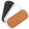 Bag Strap DIY Knitting Crochet Bag Bottom Shaper PU Leather Handbag Purse Base with Strap String(Brown) view 4