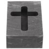 Housoutil High Temperature Crucible Cross Graphite Mold for Melting and Jewelry Casting Precision Mold for Silver and Crafting Heat Resistant Melting Casting Tool view 1