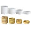 Knot Shape Tealight Holder Mold, Unique 3D Candle Holder Molds, Cylinder Jewelry Holder Container Storage Resin Molds for DIY Epoxy Concrete Art Craft Home Decor (4pcs) view 1