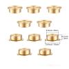 1000Pcs Mini Metal Rotating Bearings for DIY Handmade Crafts Paper Cards Scrapbooking Cards 360Rotation Smooth Spin Mechanism Spinner Jewelry Making Nail Decoration Rotating Tools view 2