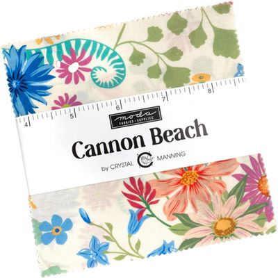 Cannon Beach Charm Pack By Crystal Manning 5-inch Precut Fabric Squares (42 pcs)
