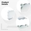 6 Pieces Crafting Stamp Blocks, Clear Acrylic Stamping Blocks, Grid Markings for Accuracy, 3 Sizes for Scrapbooking & DIY Projects view 2