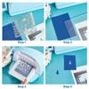 UNICRAFTALE 39Pcs Cycling Bicycle Carbon Steel Cutting Dies Stencils Cyclist Rider Cutting Dies for Paper Card Making Forest Mountain View Embossing Paper Die Stencils for Scrapbooking Photo Album view 3