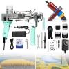 Carpet Tufting Gun Kit, with Trimmer 2 in 1 Cut Pile and Loop, High Speed 5-40 Stitches/Second, Ideal Making for Beginners(Green) view 1