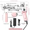 Carpet Tufting Gun Kit, with Trimmer 2 in 1 Cut Pile and Loop, High Speed 5-40 Stitches/Second, Ideal Making for Beginners(Green) view 4