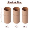 Czoynife 90Pack Brown Cardboard Tubes for Crafts, 1.38x3.98, Bulk Paper Rolls for Kids DIY, Classroom Art Supplies, Holiday Decor view 2