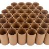 Czoynife 90Pack Brown Cardboard Tubes for Crafts, 1.38x3.98, Bulk Paper Rolls for Kids DIY, Classroom Art Supplies, Holiday Decor view 3