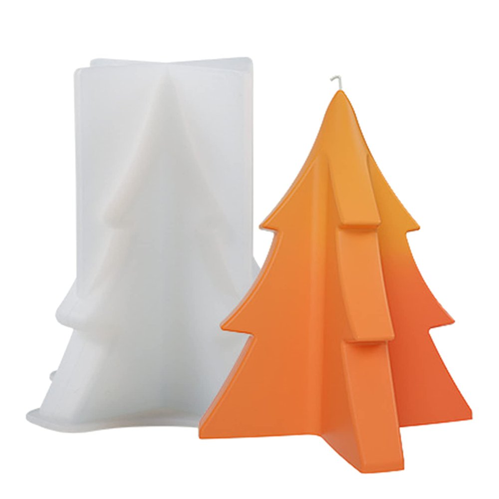 Christmas Tree Silicone Mold Pine Handmade Clay Craft Cake Home Party Decor Craft Christmas Silicone for Resin