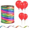 Rainbow Ribbon 2 Pcs 250/500 Yard Ribbon for Balloon Accessories, Party Streamer Rope view 2