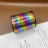 Rainbow Ribbon 2 Pcs 250/500 Yard Ribbon for Balloon Accessories, Party Streamer Rope view 4
