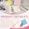 PATIKIL 6.9x6.9 Hardcover Pocket Watercolor Sketchbook, 50 Sheets/100 Pages 230GSM/110lb Blank Travel Journal Sketch Book for Writing Drawing Painting Designer Artist, Blue view 3