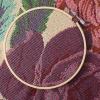 2 Pieces Embroidery Hoops 4 and 6 Inch Round Bamboo Cross Stitch Hoops Adjustable Frame for Embroidery Cross Stitch Art Craft Sewing and DIY Decoration view 4