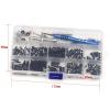 For Wltoys 1/14 144001 A949 A959 A969 A979 RC Car Tool Screws Nuts Box Kit Set Allen Key Machine Wire For Bolt Wrench Tools RC Car DIY Parts view 2